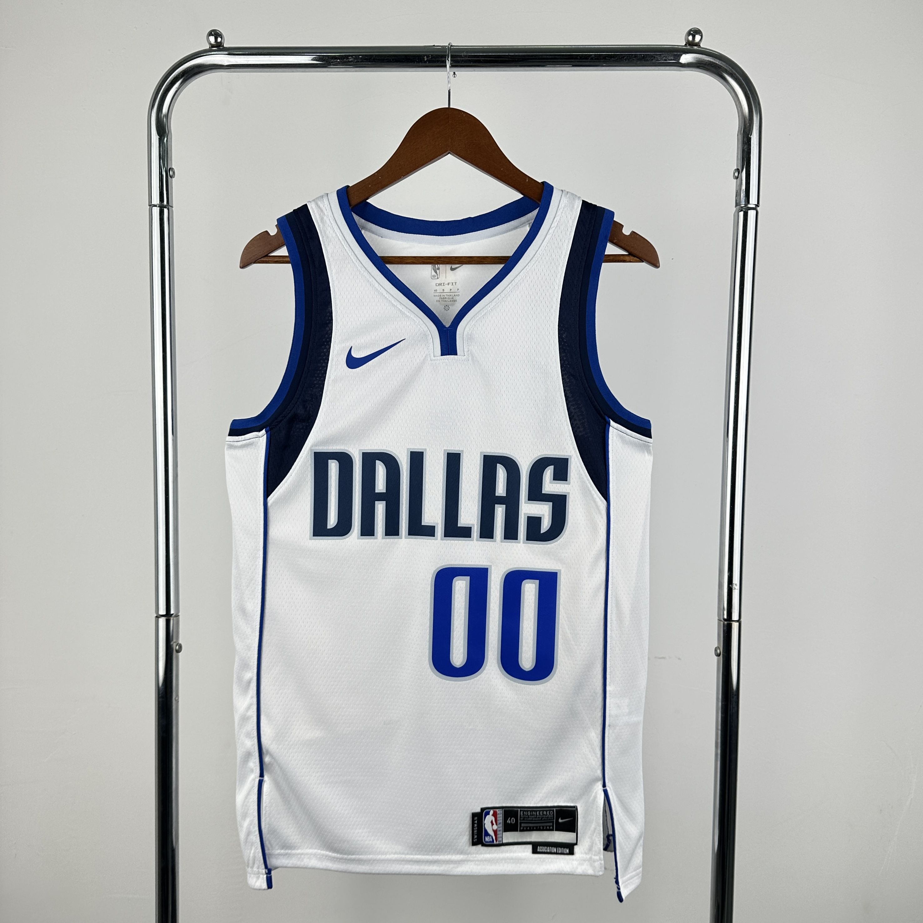 Men Dallas Mavericks #00 Christie White Season Nike 2025 NBA Jersey->dallas mavericks->NBA Jersey